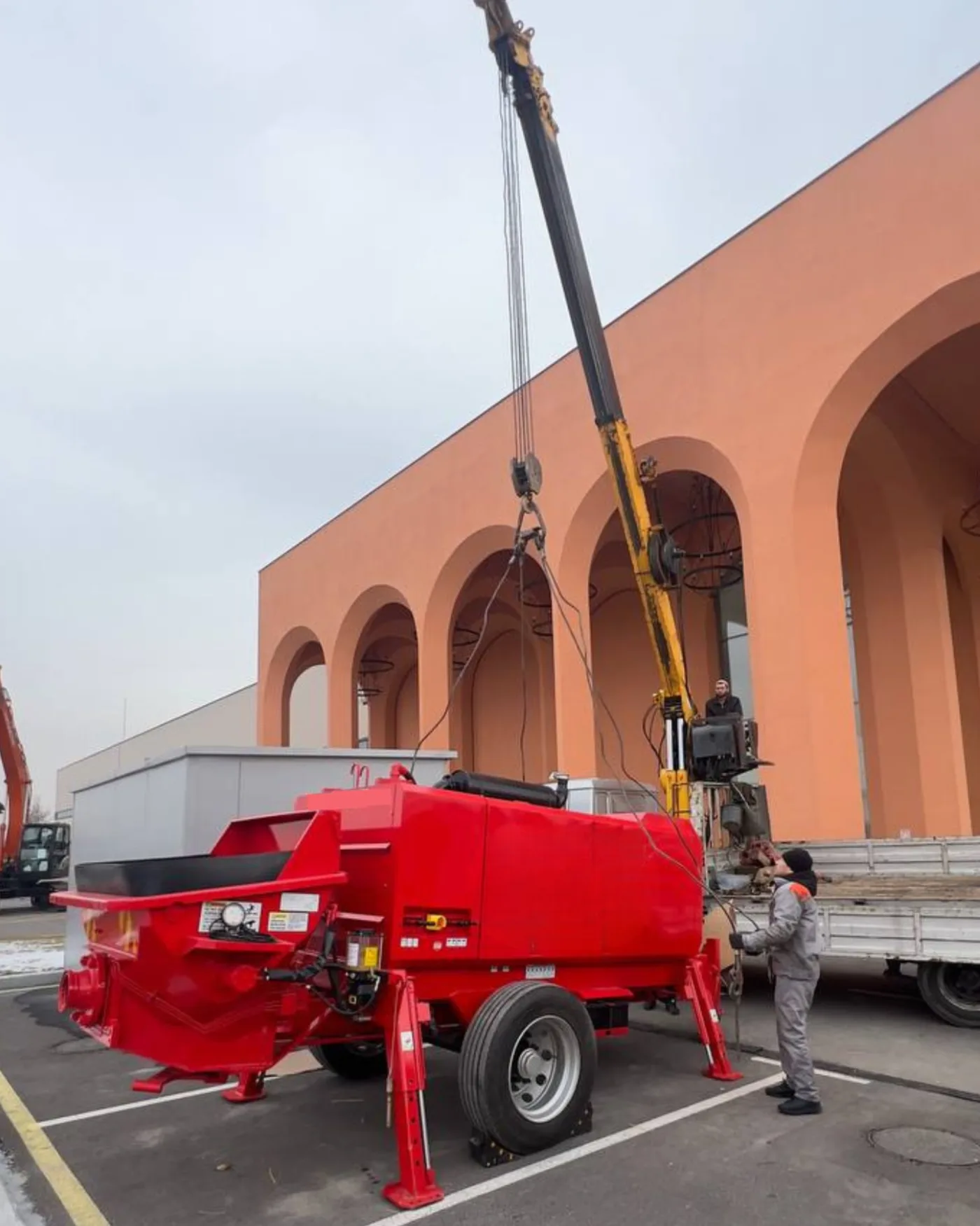 Stationary Concrete Pumps