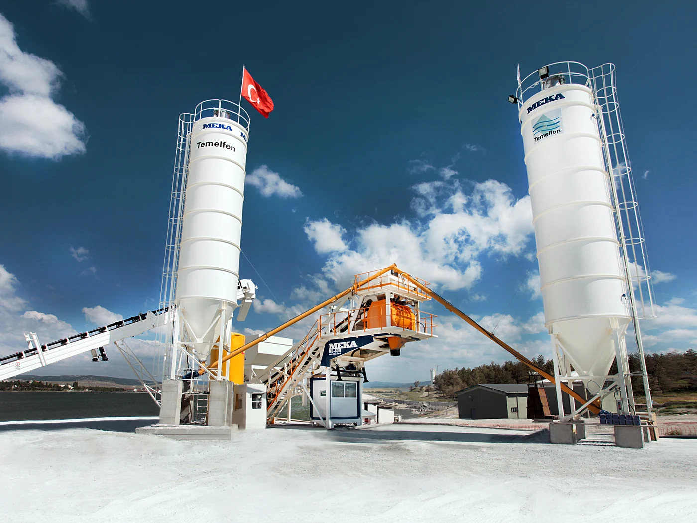 MEKA Mobile Concrete Batching Plants