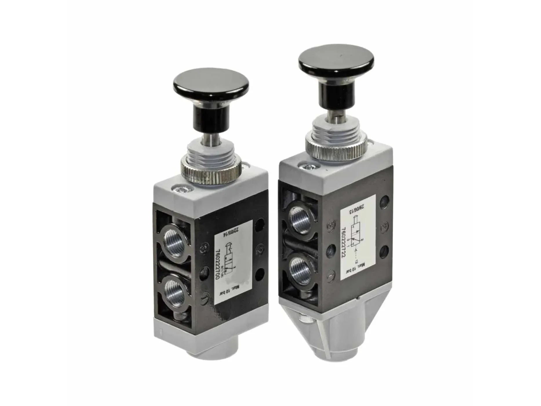 Push Button Pneumatic Valve