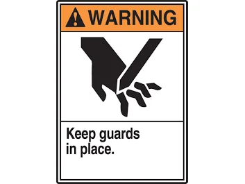Machine Labels & Safety Stickers
