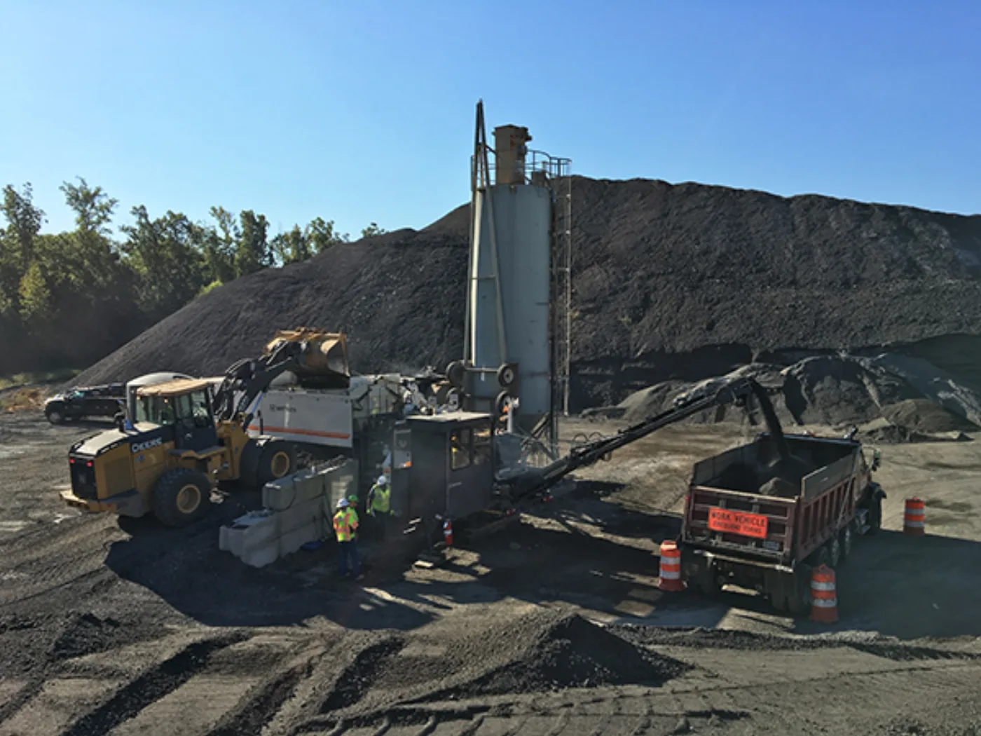 Asphalt Recycling Plants: Stationary & Mobile