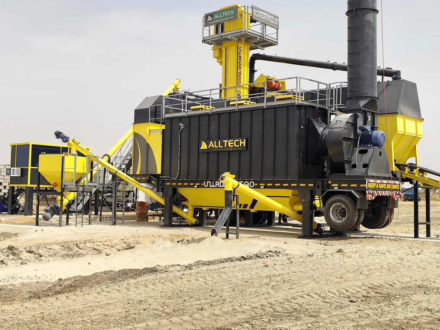 Mobile Asphalt Batching Plants