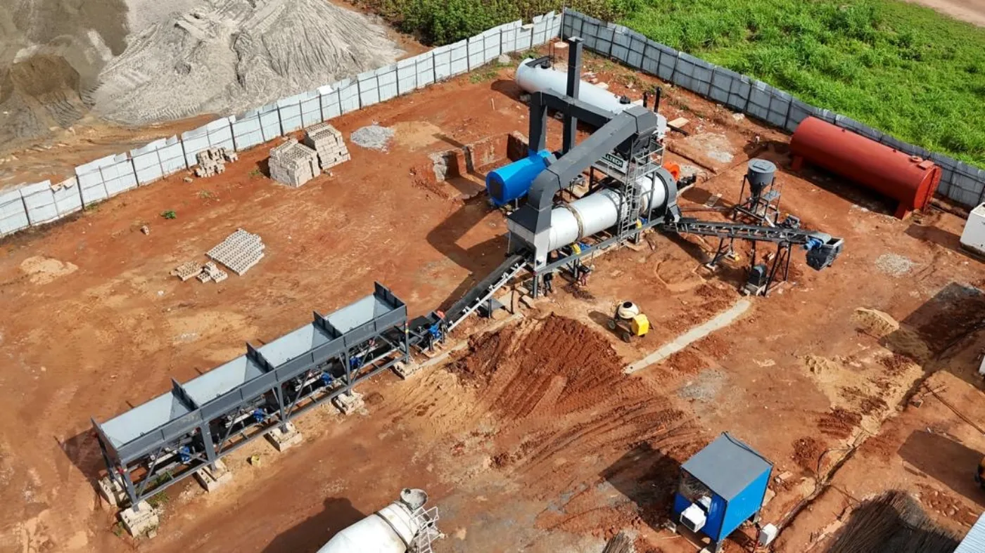120 T/h UNIROAD 1500 Asphalt Batching Plant
