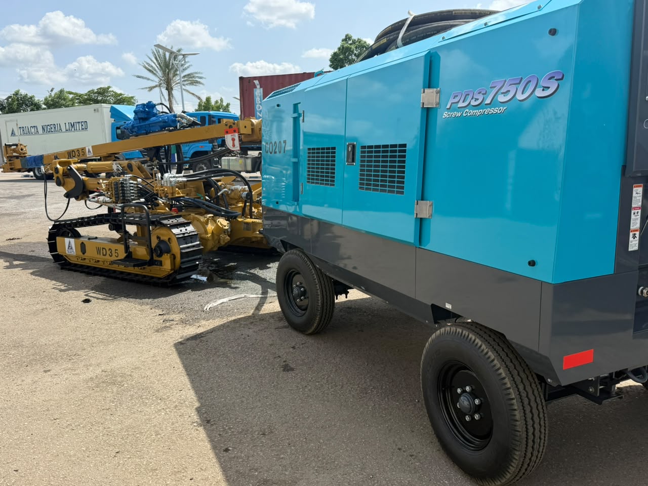 8 AIRMAN PDS750S Air Compressors
