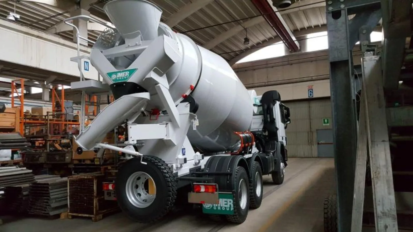 8 m³ IMER Transit Mixers