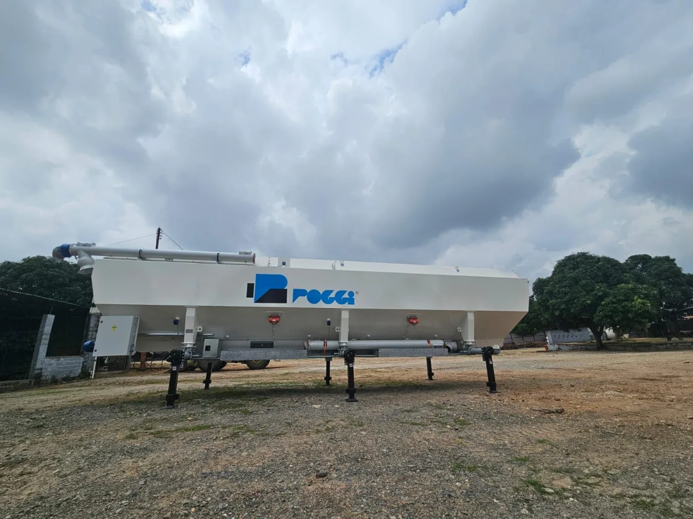 POGGI Horizontal Cement Silo