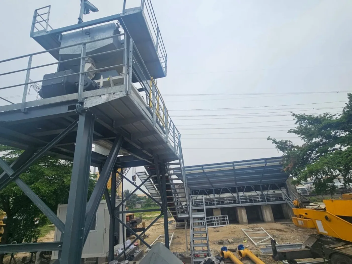 120 m³/h Mobile Batching Plant