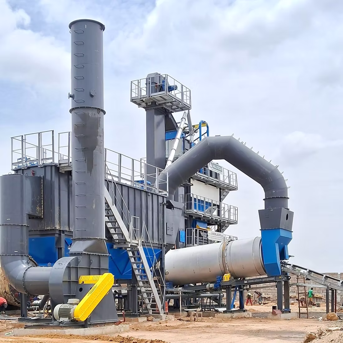160 T/h UNIBLACK 2000 Asphalt Batching Plant