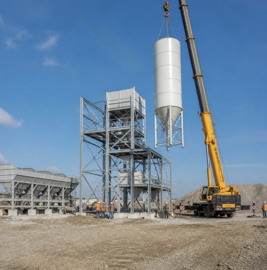 Concrete Plant Installation & Commissioning